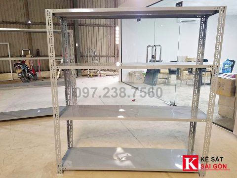 Kệ sắt V lỗ 100×40×120cm 4 tầng
